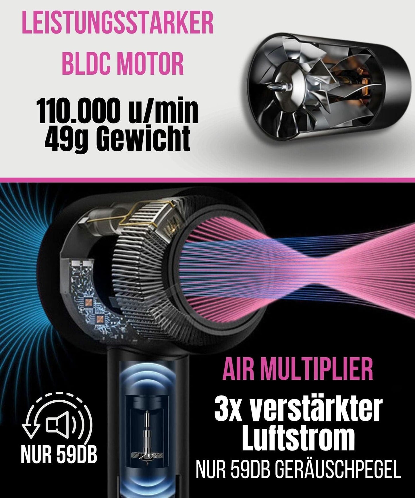 AirPro Flow-Haarstyler