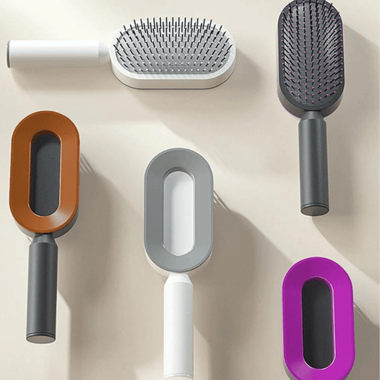 AirPro - Selbstreinigende Premium Haarbürste - OUBEAUTÉ hairstyler flow airstyler