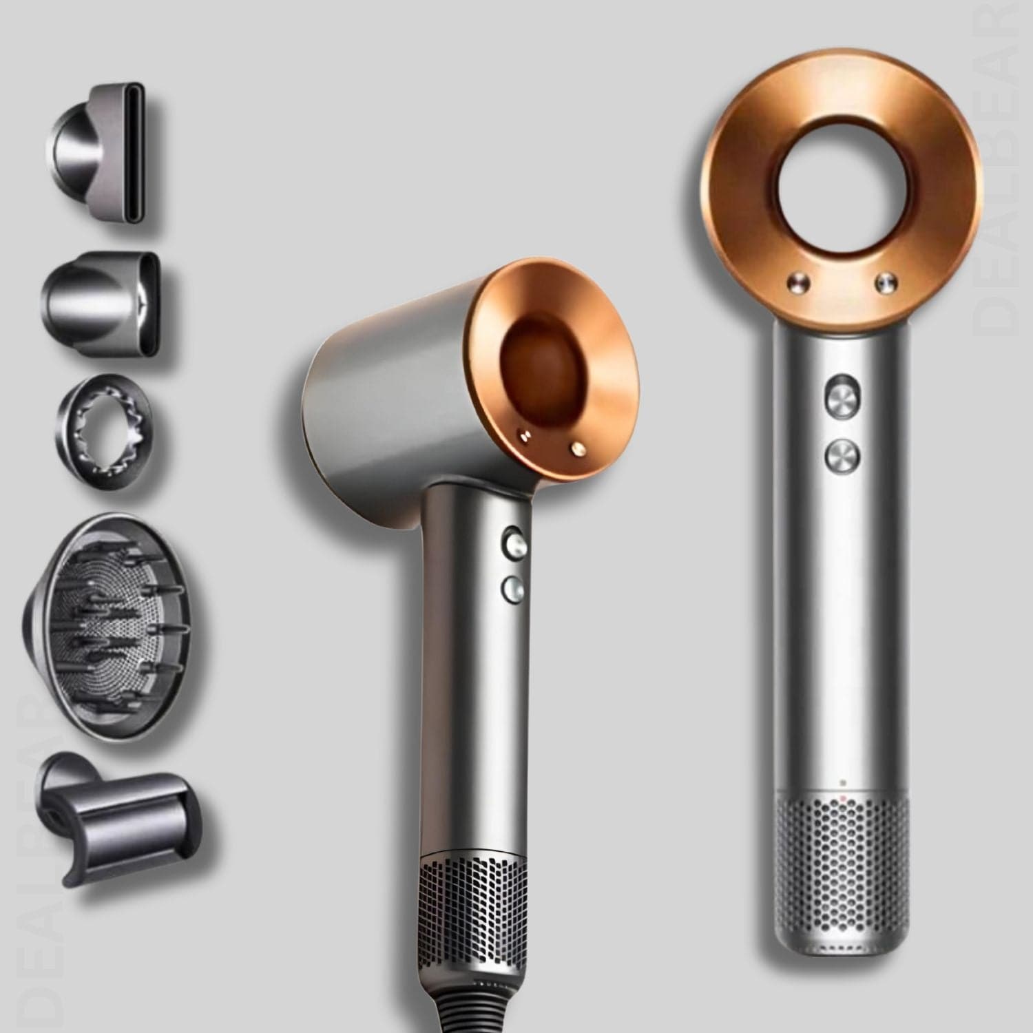 AirPro Flow-Haarstyler 6in1 - OUBEAUTÉ Nickel/Kupfer / AirPro 5in1 hairstyler flow airstyler