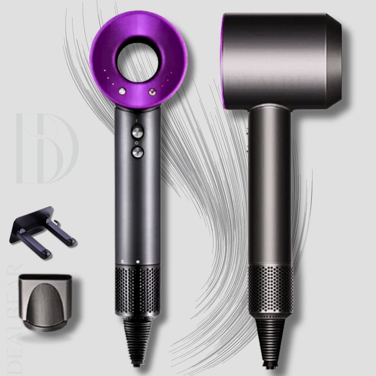 AirPro Flow-Haarstyler 6in1 - OUBEAUTÉ Lila / AirPro hairstyler flow airstyler