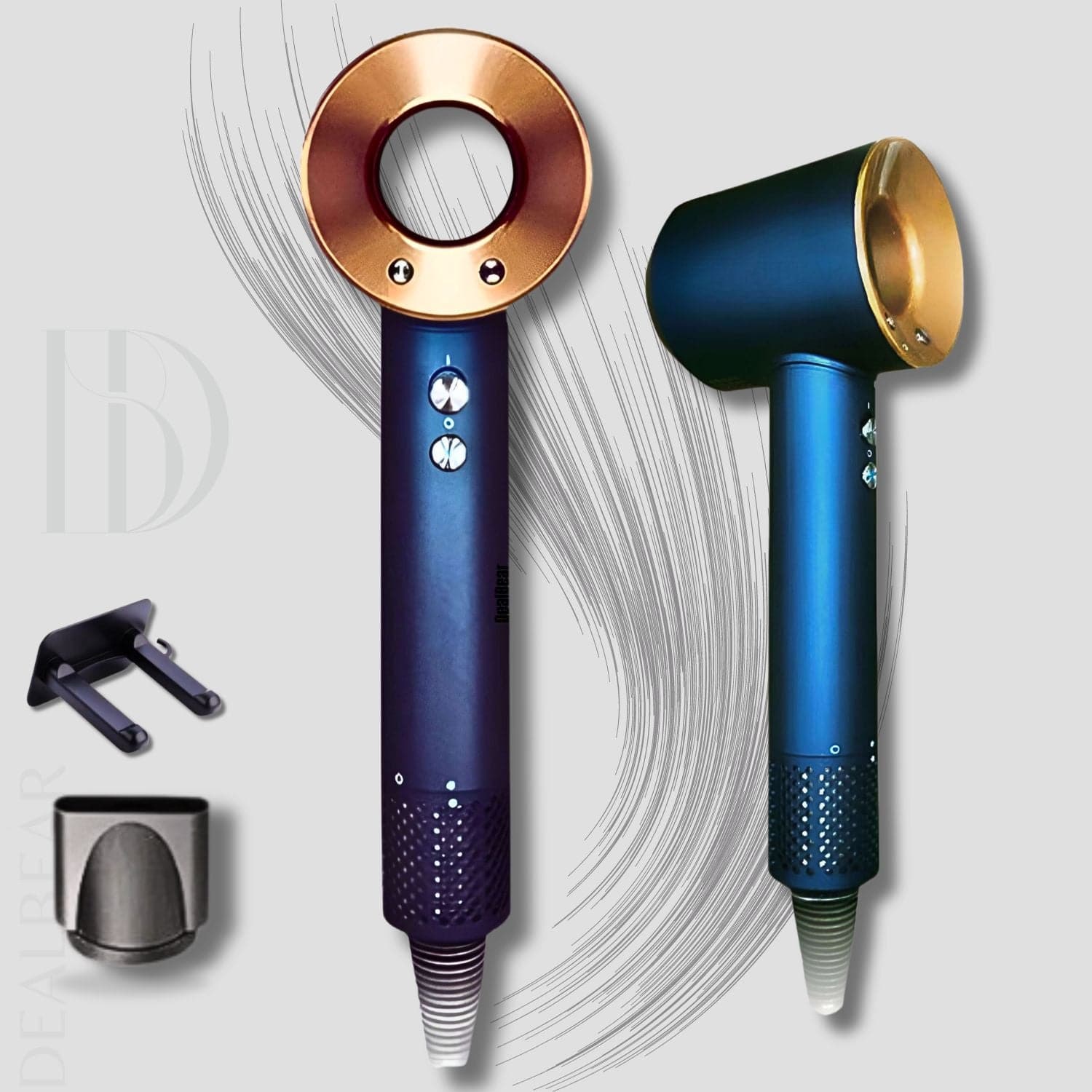 AirPro Flow-Haarstyler 6in1 - OUBEAUTÉ Gold / AirPro hairstyler flow airstyler